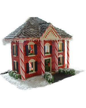 Decorate home like gingerbread house Decorate home like gingerbread house